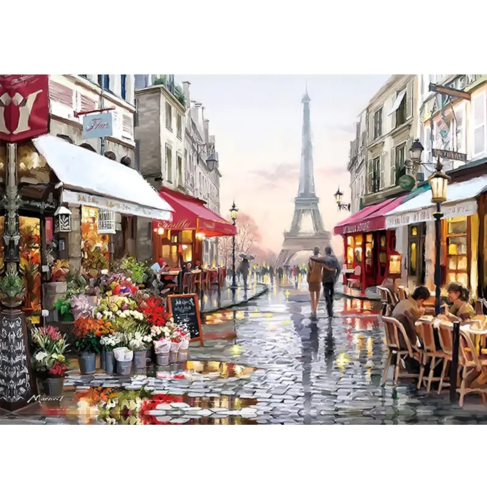 Paris Street Jigsaw Puzzle